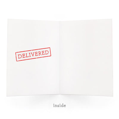 Uptown Meadow Express Wishes 3D Birthday Card inside
