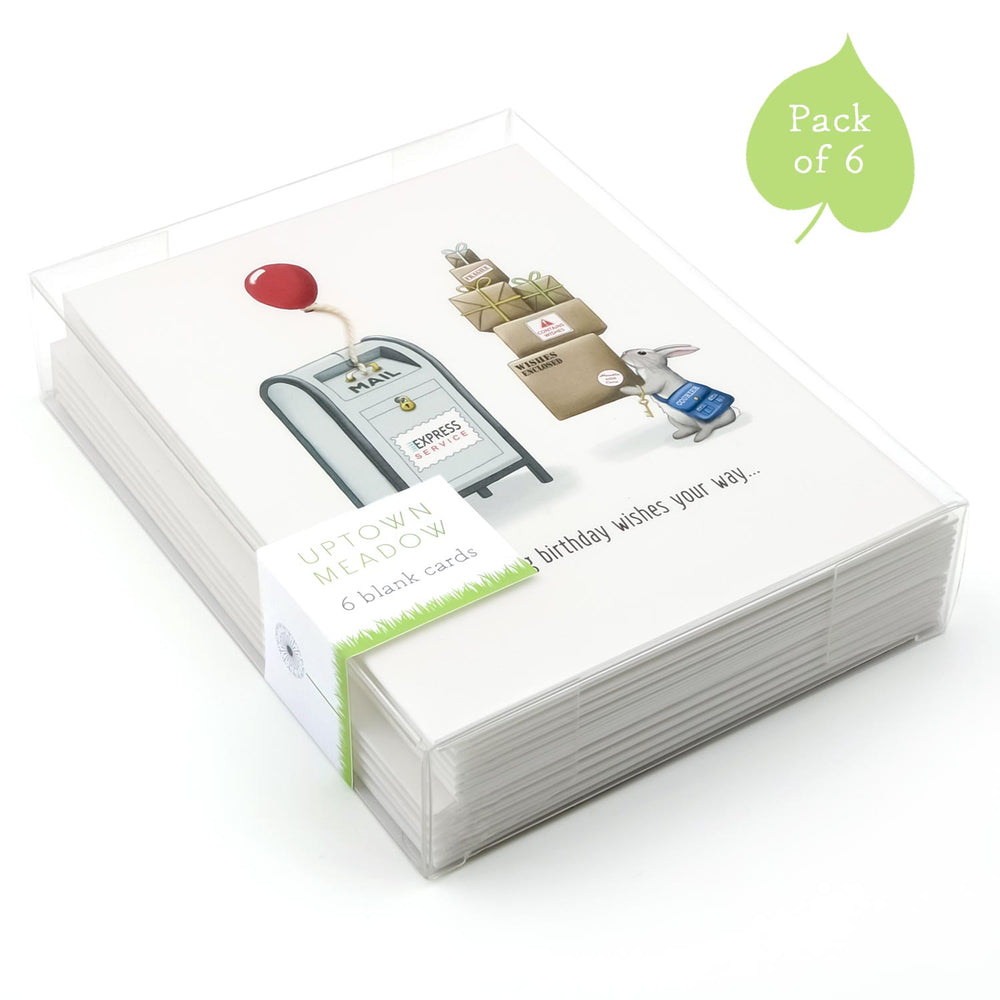 Uptown Meadow Express Wishes 3D Birthday Card Pack