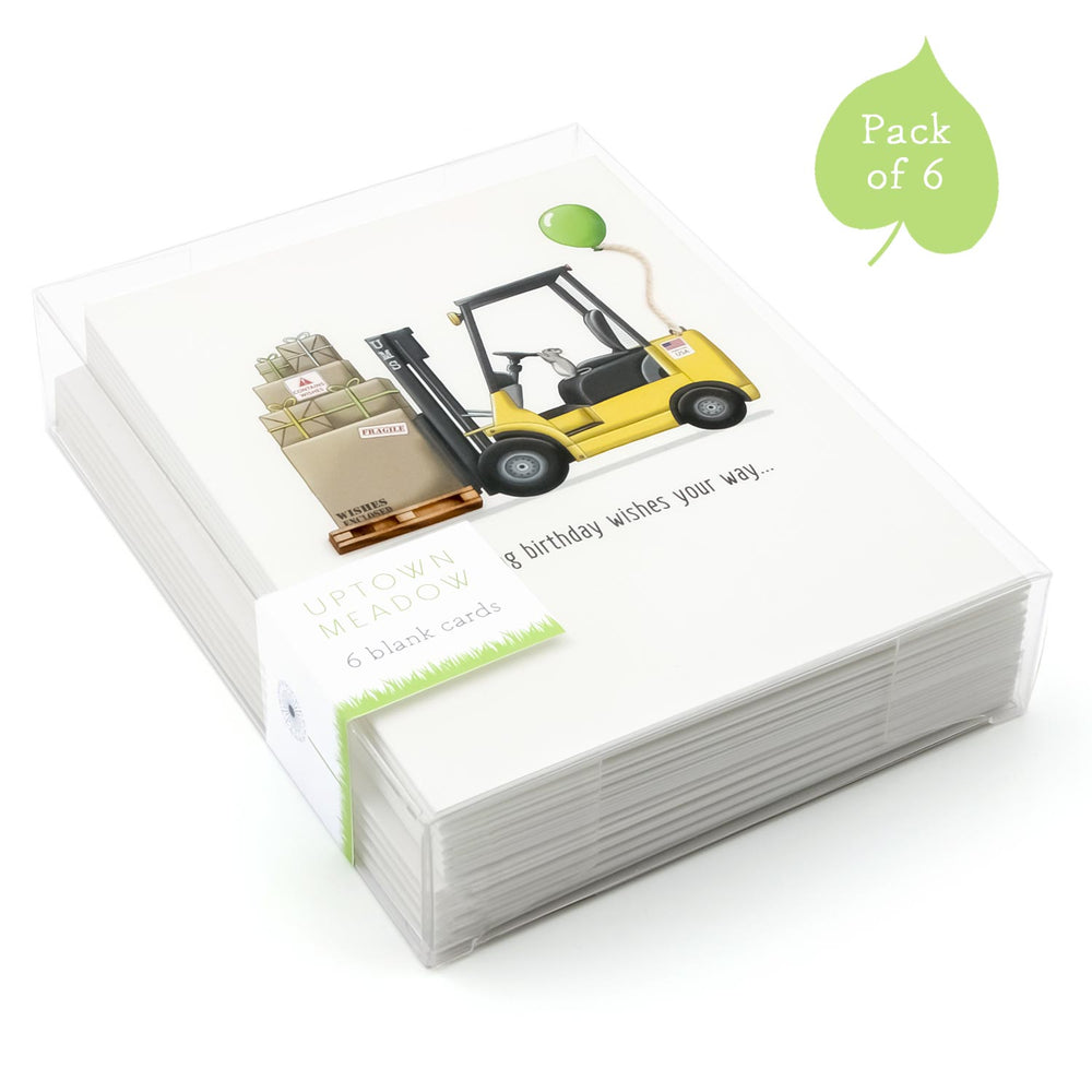 Uptown Meadow Pallet of Wishes 3D Birthday Card Pack