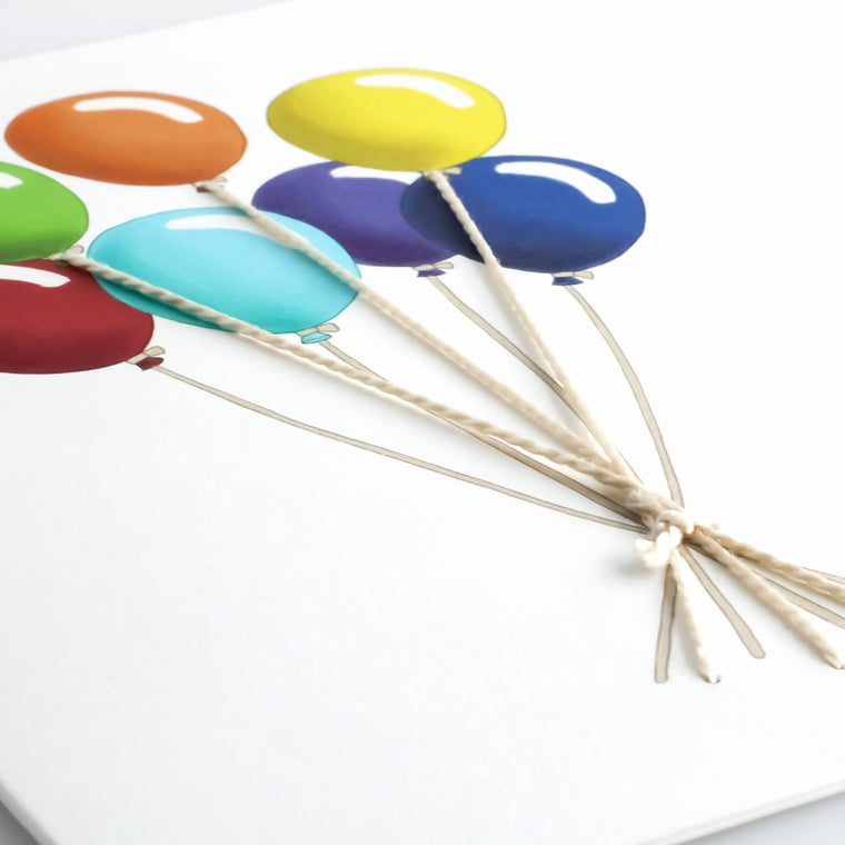Balloon Bouquet Card