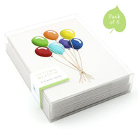 Uptown Meadow 3D Balloon Bouquet card pack