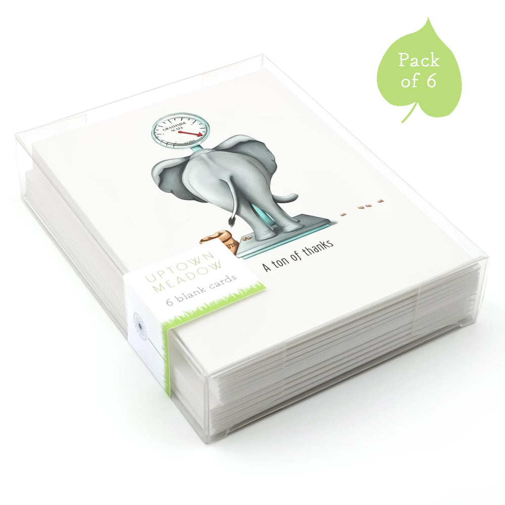 Uptown Meadow Ton of Thanks 3D Card Pack