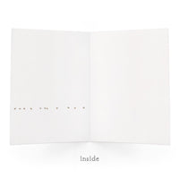 Uptown Meadow Ton of Thanks 3D Card inside