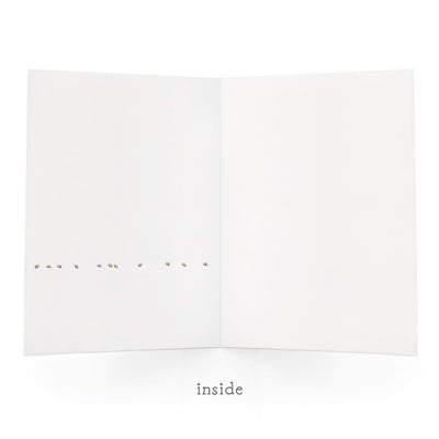 Uptown Meadow Ton of Thanks 3D Card inside