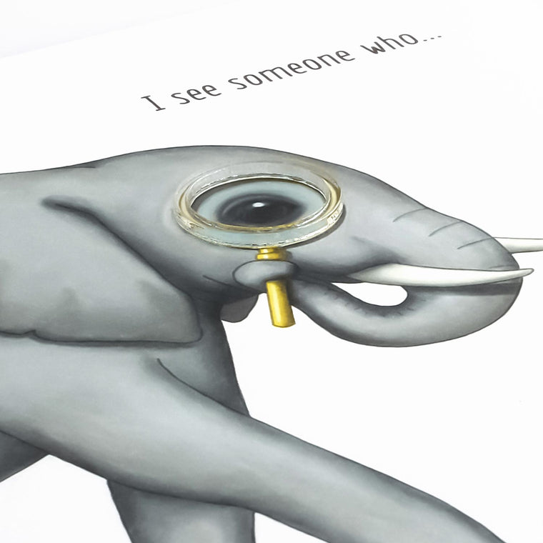 I See Elephant Card