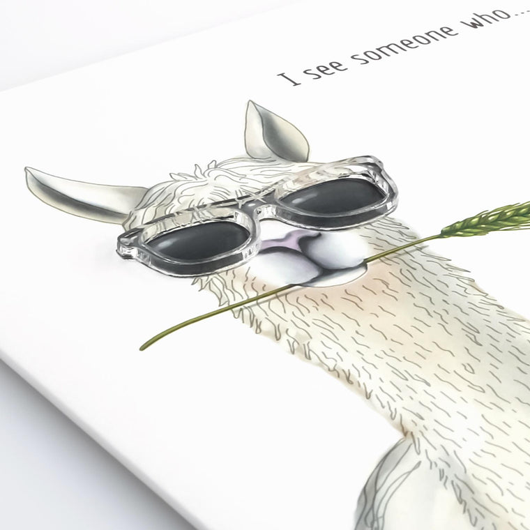 I See Llama Card