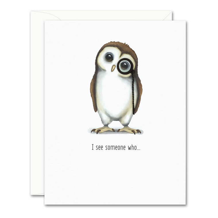 I See Owl Card