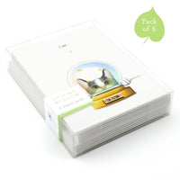 Uptown Meadow Cat Fortune 3D Card pack
