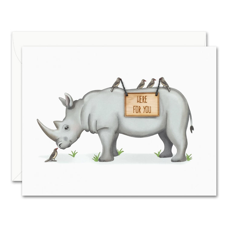 Here For You Card