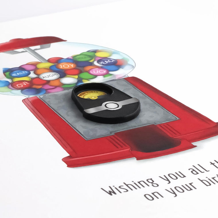Gumball Machine Card