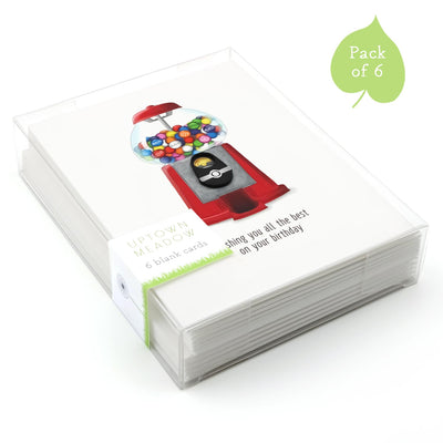 Uptown Meadow Gumball 3D Birthday Card Pack