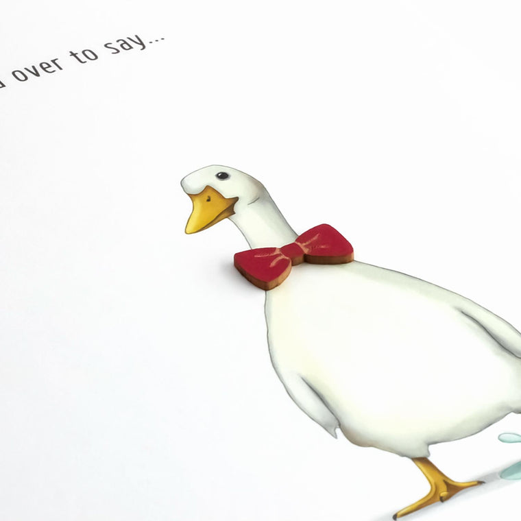 Waddled Over Card