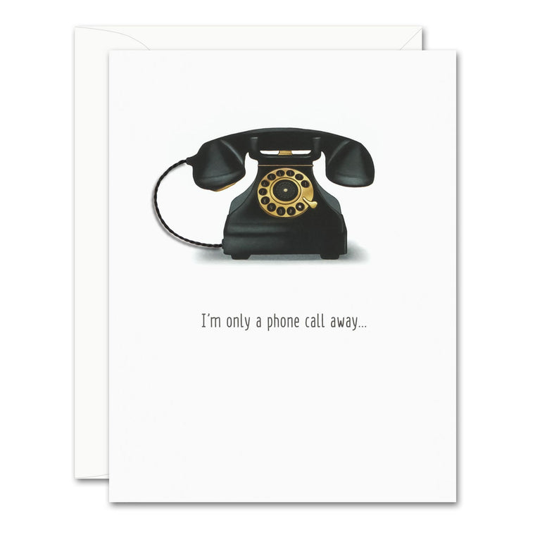 Phone Call Away Card