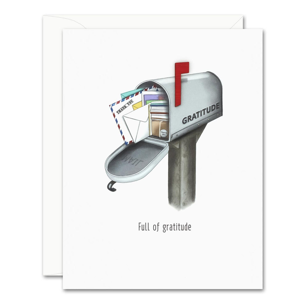 Uptown Meadow Gratitude Mailbox 3D Card