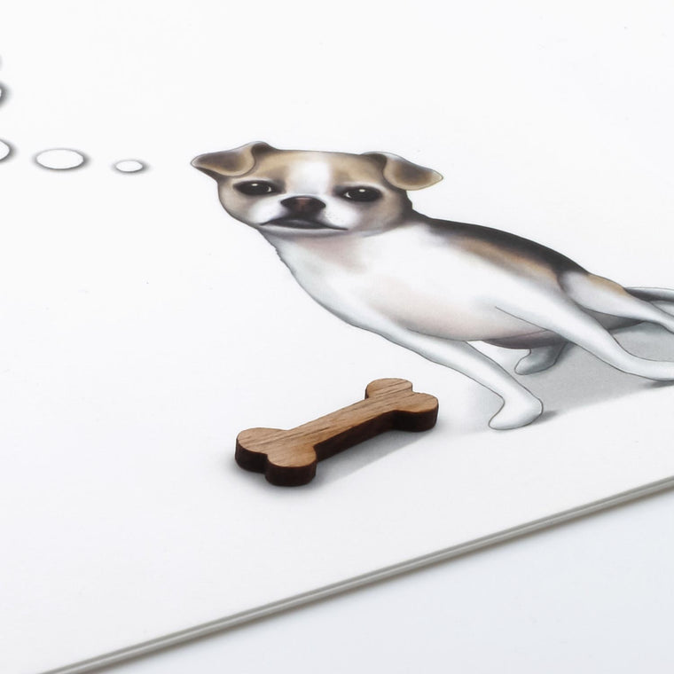 Thoughtful Dog Card