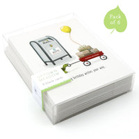 Uptown Meadow Belated Wishes 3D card pack