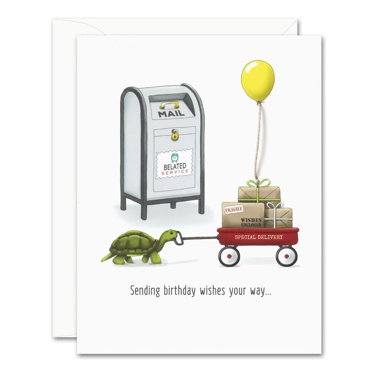 Belated Wishes Card