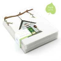 Uptown Meadow Birdhouse Birthday 3D card pack