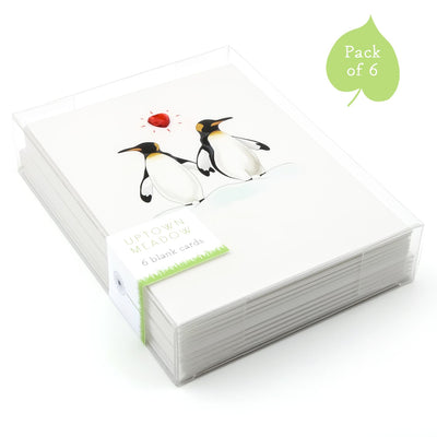 Uptown Meadow Penguin Love 3D Card Pack