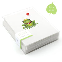 Uptown Meadow Frog Prince 3D Card pack