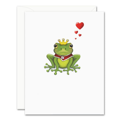 Uptown Meadow Frog Prince 3D Card