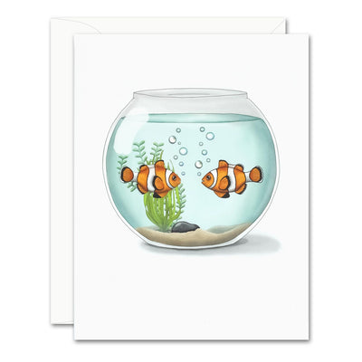 Uptown Meadow Fish Bowl 3D Card