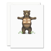 Uptown Meadow Bear Hug 3D Card