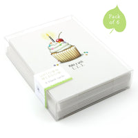 Uptown Meadow Cupcake Birthday 3D Card pack