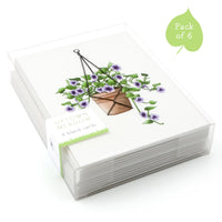 Uptown Meadow Hanging Flowers 3D Card Pack