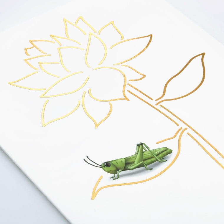 Grasshopper + Bloom Card