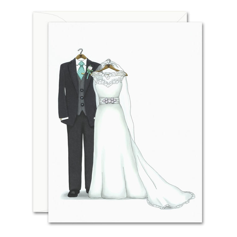 Bride + Groom Card