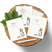 Uptown Meadow Thoughtful Dog 3D Card Ideas