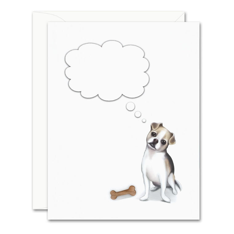 Thoughtful Dog Card