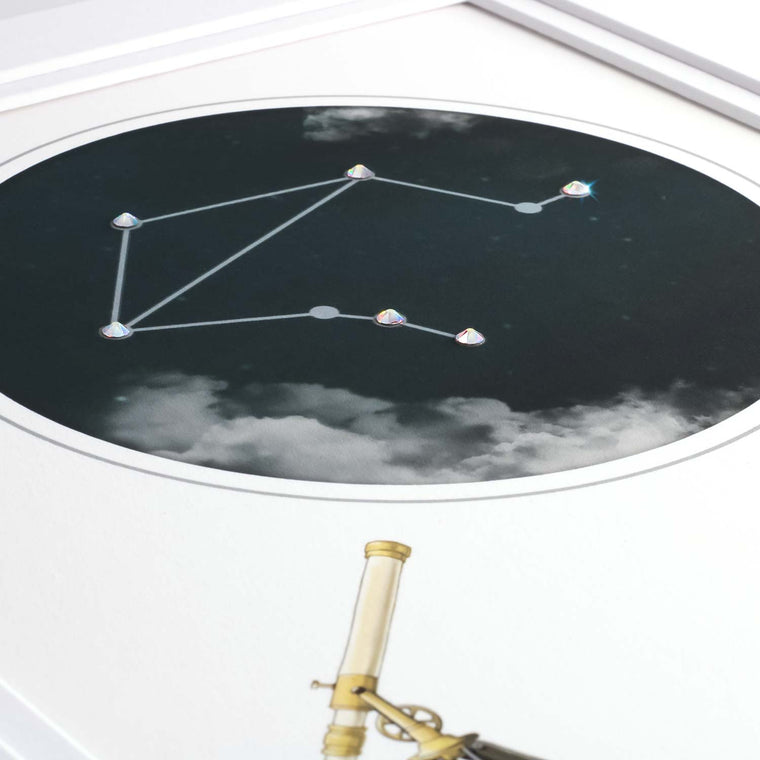 Libra Constellation Print