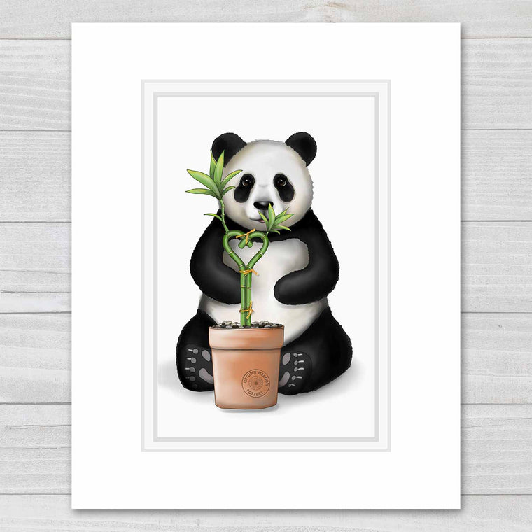 Panda - Love Print