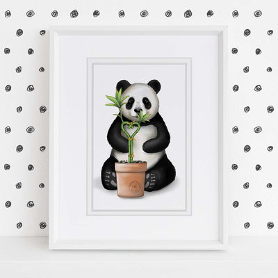 Panda - Love Print