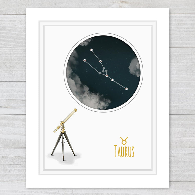Taurus Constellation Print